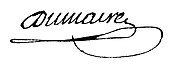 signature de Jean-Baptiste Dumaire