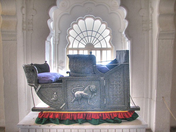 Silver Hathi Howdah, Mehrangarh Fort Museum.