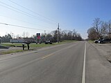 Looking west on US 22 in Sligo