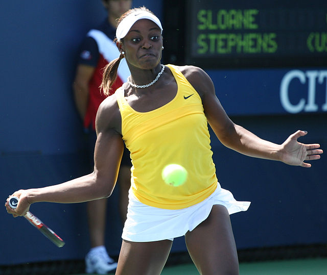 Stephens at the 2009 US Open