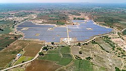 Solar Power Plant Telangana I in state of Telangana, India, 12-MWp DC.jpg