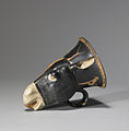 驴首彩陶来通，约公元前450年。美国巴尔的摩沃尔特斯美术馆（英语：Walters Art Museum）收藏。