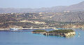 Image 13The islet of Leon, on the left, next to the larger islet of Souda, within Souda bay (from List of islands of Greece)