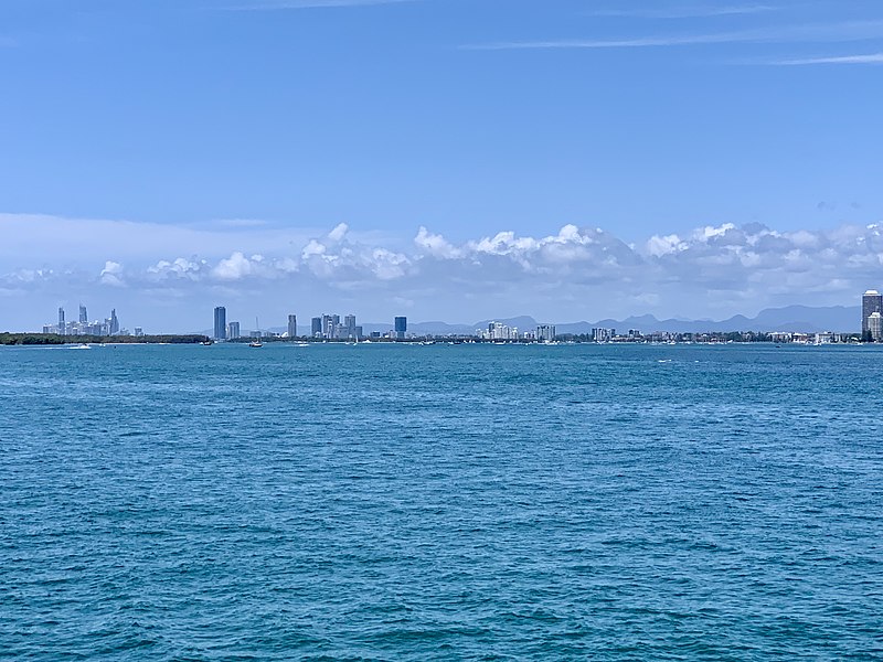 File:Southport seen from The Broadwater, Queensland, 2020.jpg