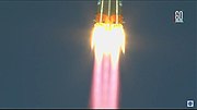 Thumbnail for File:Soyuz MS-10 launch on NASA TV-03.jpg