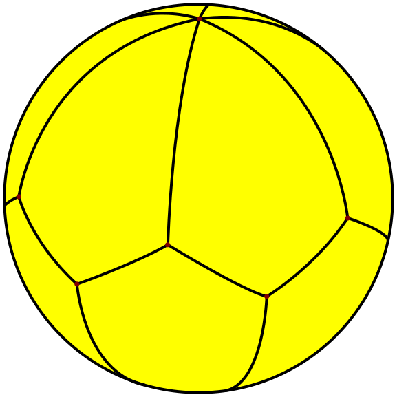 File:Spherical hexagonal trapezohedron.svg