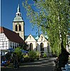 Exterior view of the Church of St. Aegidius in Wiedenbrück