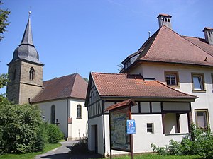Die Filialkirche St. Andreas in Wiesen