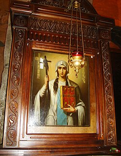 St. Nino-Symbol in Swetizchoweli, Georgia.JPG