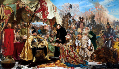 Jan Matejko: Báthory v Pskovu