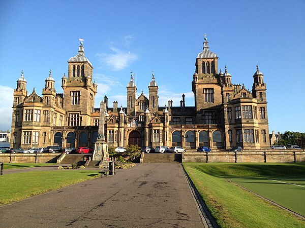 Front of David Rhind's building of 1855 for Daniel Stewart's Hospital