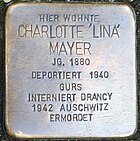 Stolperstein Charlotte Mayer Bruchsal.jpg