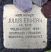 Stolperstein Wörther Str 38 (Prenz) Julius Einhorn.jpg