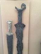 épées conservées au musée national de l'histoire de l'Ukraine à Kiev.