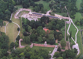 Pogled iz zraka na sigetsku utvrdu