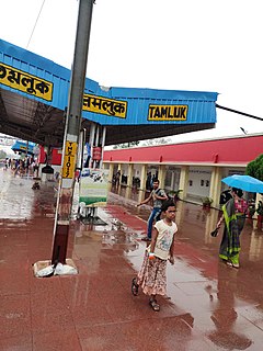 Tamluk Junction railway station Railway station in West Bengal, India