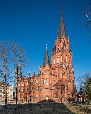 <span class="mw-page-title-main">St Peter's Church, Tartu</span> Church building in Tartu, Estonia