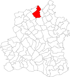 Umístění v Teleorman County