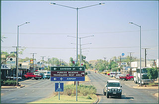 Rua principal de Tennant Creek