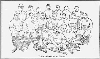 <span class="mw-page-title-main">1895 Chicago Athletic Association football team</span> American football team season