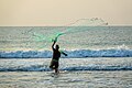 * Nomination A man fishing at the shoreat Vizag by Firefighter5151 --IM3847 16:39, 1 May 2024 (UTC) * Promotion Good quality. --Berthold Werner 17:10, 1 May 2024 (UTC)