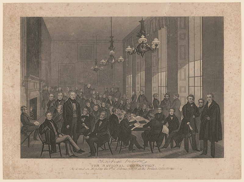 File:The national convention. As it met on Monday the 4th of February, 1839, at the British Coffee House ca. 1839 LCCN2004669356.jpg