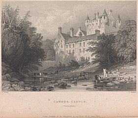 Cawdor Castle, Narnshire (published by G. Virtue); page 59 (Volume One)