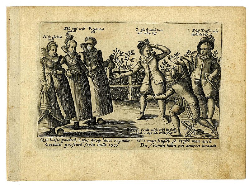 File:Three men playing bowls with three female cones (BM 1873,0614.98).jpg