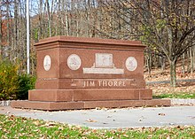 The tomb of Jim Thorpe Tomb of Jim Thorpe b.jpg