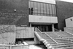 Tompkins County Public Library, 312 N. Cayuga Street, 1969 to 2000. Tompkins County Public Library old building in 1987.jpg