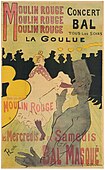 Moulin Rouge – La Goulue, Lithographie, 1891