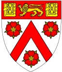 Trinity College heraldic shield