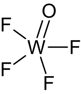 <span class="mw-page-title-main">Tungsten(VI) oxytetrafluoride</span> Chemical compound