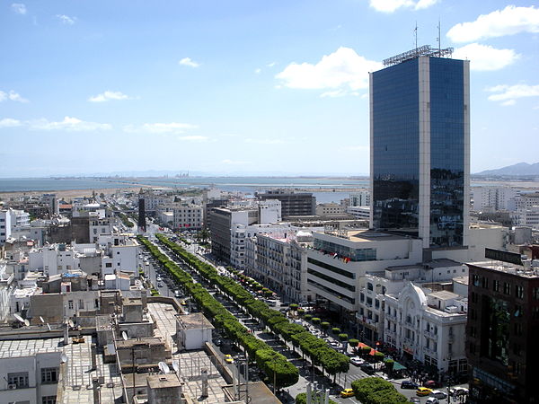 Image: Tunis Ave Habib Bourguiba