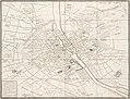 Turgot map of Paris, overview map