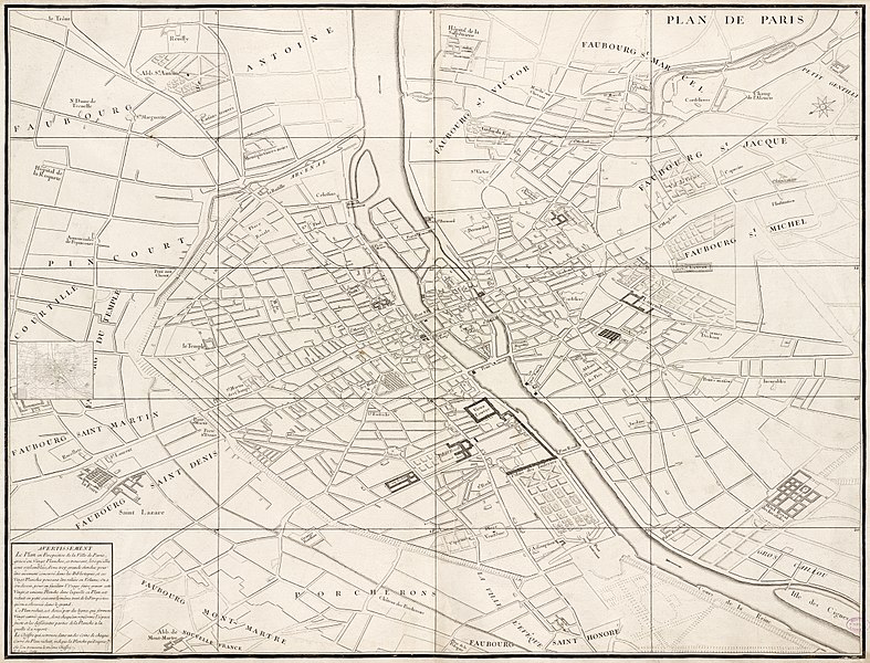 File:Turgot map of Paris, general map - Norman B. Leventhal Map Center.jpg