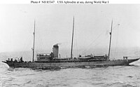 USS Aphrodite at sea during World War I USS Aphrodite (SP-135).jpg