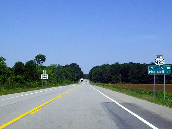 Along US 425 north of Star City