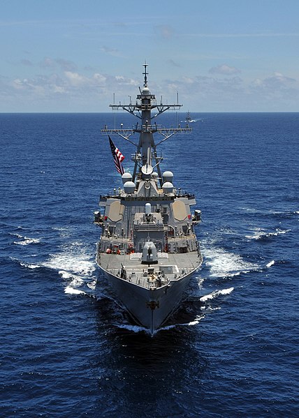 File:US Navy 080905-N-7981E-311 The Arleigh Burke-class guided-missile destroyer USS Russell (DDG 59) transits the Indian Ocean as part of the Abraham Lincoln Strike Group.jpg