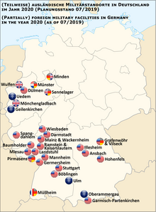 army us military bases in germany map List Of United States Army Installations In Germany Wikipedia Republished Wiki 2 army us military bases in germany map