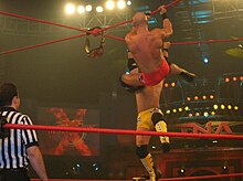 High-flying, high risk moves are a centerpiece of the X Division. Ultimate X.jpg