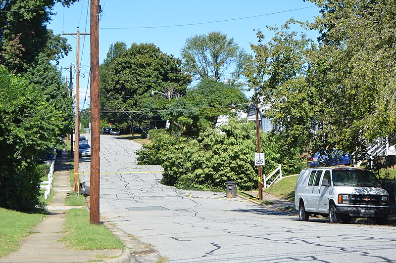 File:Underwood Avenue after Hurricane Michael.jpg