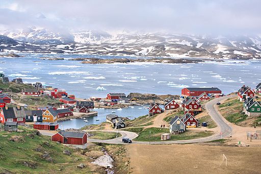 Village of Tasiilaq; View from Hotel Angmagsallik (5563135178)