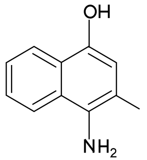 4-Amino-3-methyl-1-naphthol Chemical compound