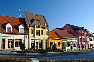 Врбове - Город в Словакии