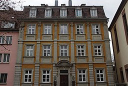 Würzburg Schottenanger 13 Ehemaliges Wohnhaus des Glockengießers Ignaz Knopp