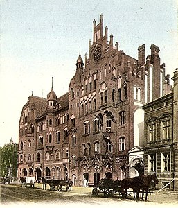 Straßenansicht um 1905