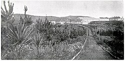 Waikeria Prison, where at least 64 objectors were held until 1919 Waikeria Prison for WW1 objectors, c.1923 (27132110972).jpg