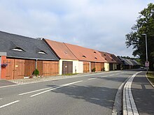 Scheunenreihe Bayreuther Straße in Weißenstadt