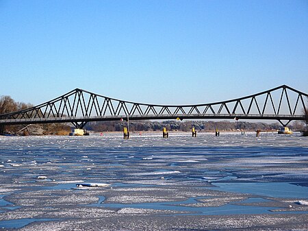 Wendsee mit Seegartenbrücke